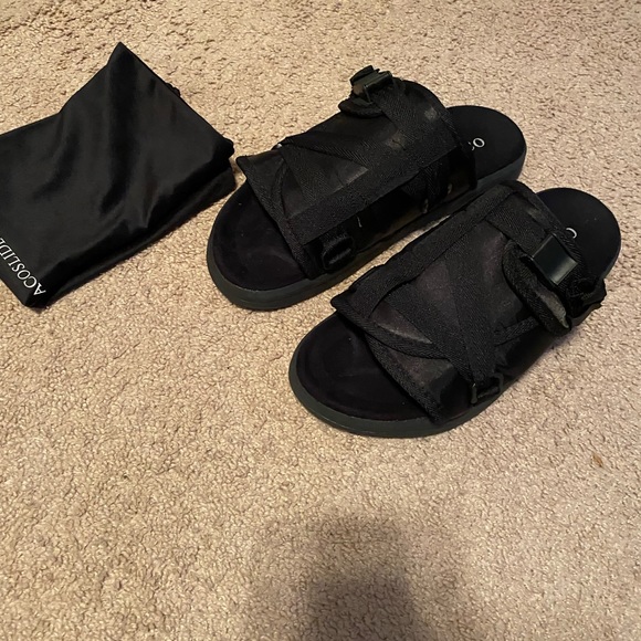 Mens Draco slides black pair and white pair size 11-12 - Picture 3 of 7